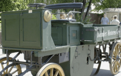 Del carruaje montado sobre ruedas de madera revestidas de hierro a los primeros camiones semirremolque modernos